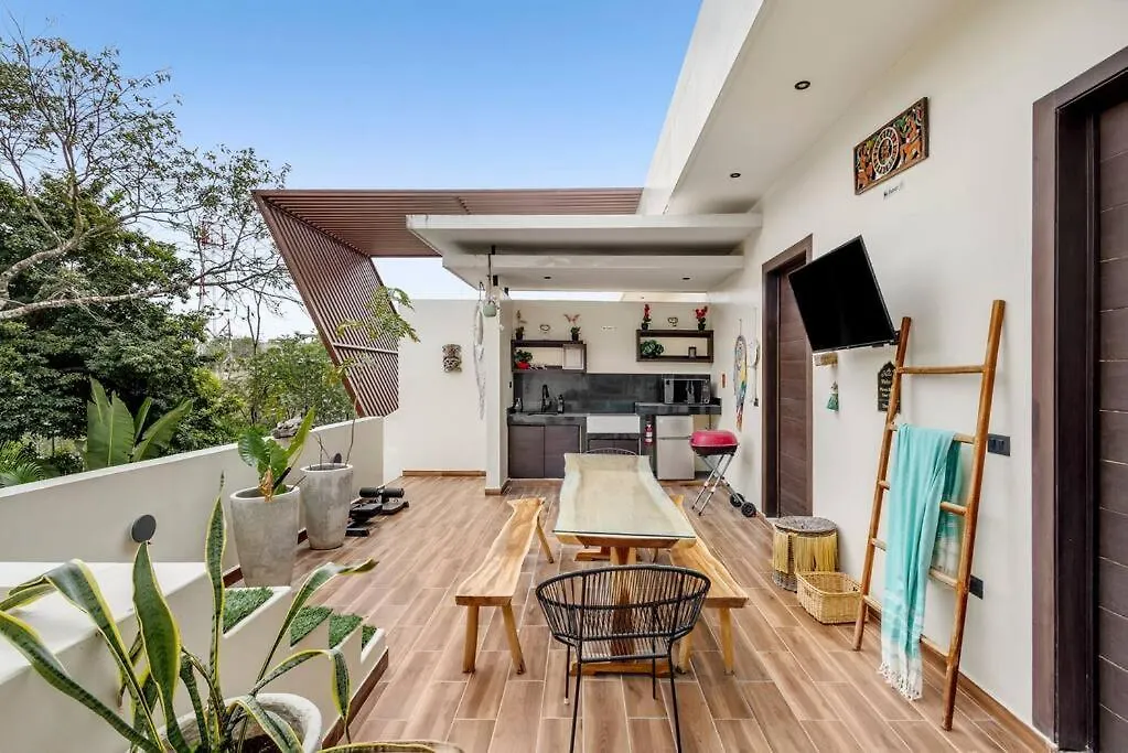 1Min To Downtown Asana Premium W/ Pool & Concierge Apartment Tulum 0*,  Mexico