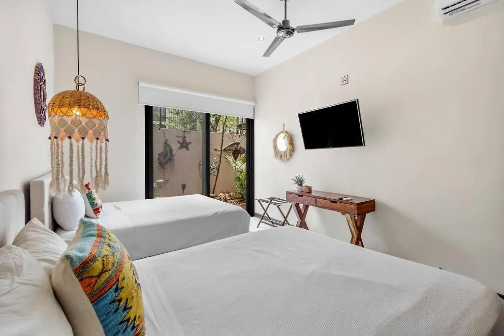 1Min To Downtown Asana Premium W/ Pool & Concierge Apartment Tulum