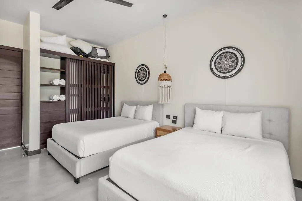 1Min To Downtown Asana Premium W/ Pool & Concierge Apartment Tulum