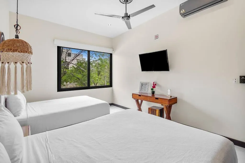 1Min To Downtown Asana Premium W/ Pool & Concierge Apartment Tulum 0*,