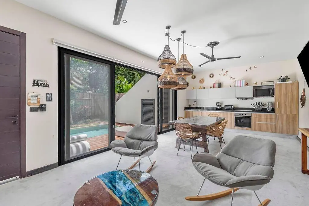 1Min To Downtown Asana Premium W/ Pool & Concierge Apartment Tulum