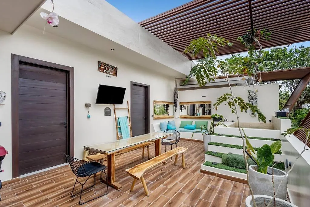 1Min To Downtown Asana Premium W/ Pool & Concierge Apartment Tulum Mexico